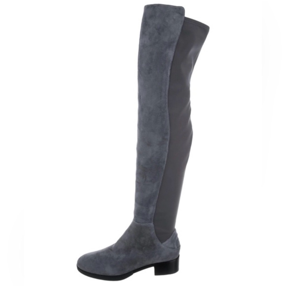Tory Burch Gray Over-the-Knee Boots